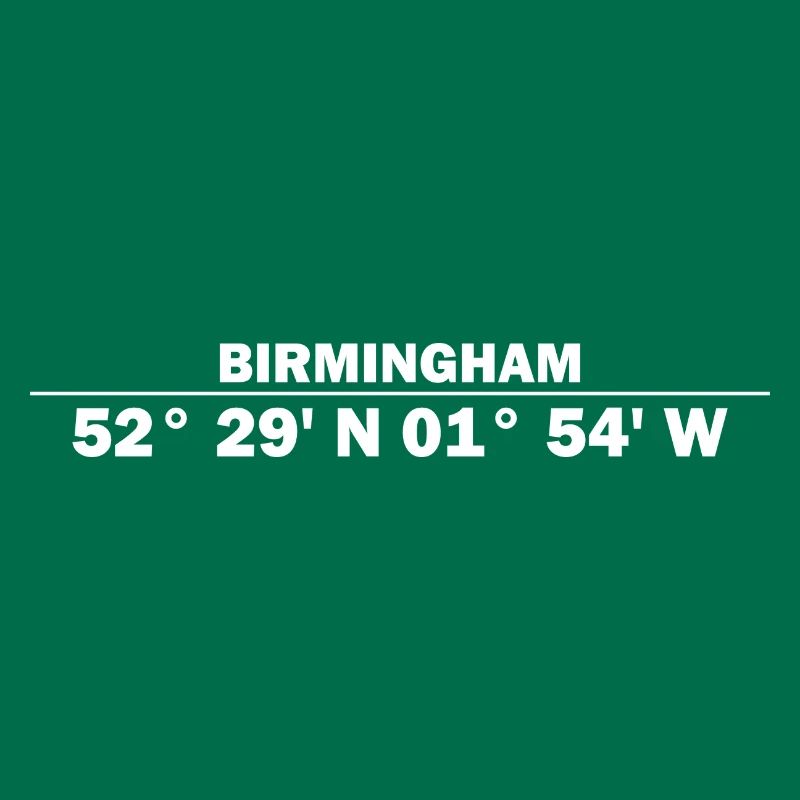 Birmingham coordinates