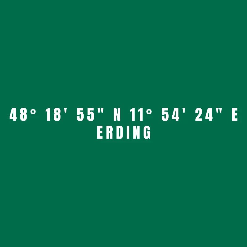 Erding Bavaria Coordinates