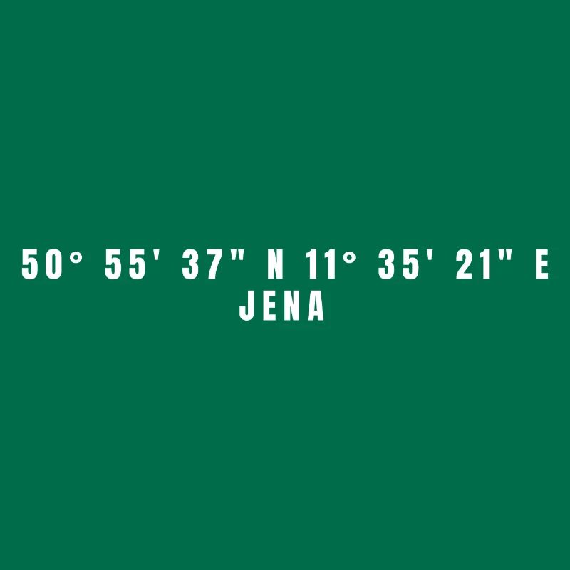 Jena, Thuringia Coordinates