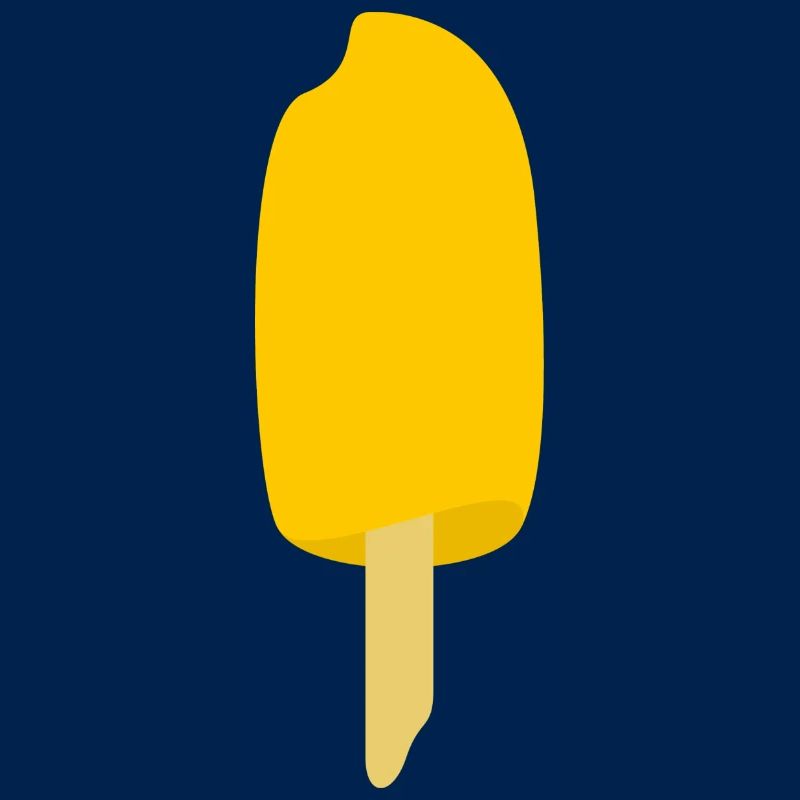 Mango Eis am Stiel