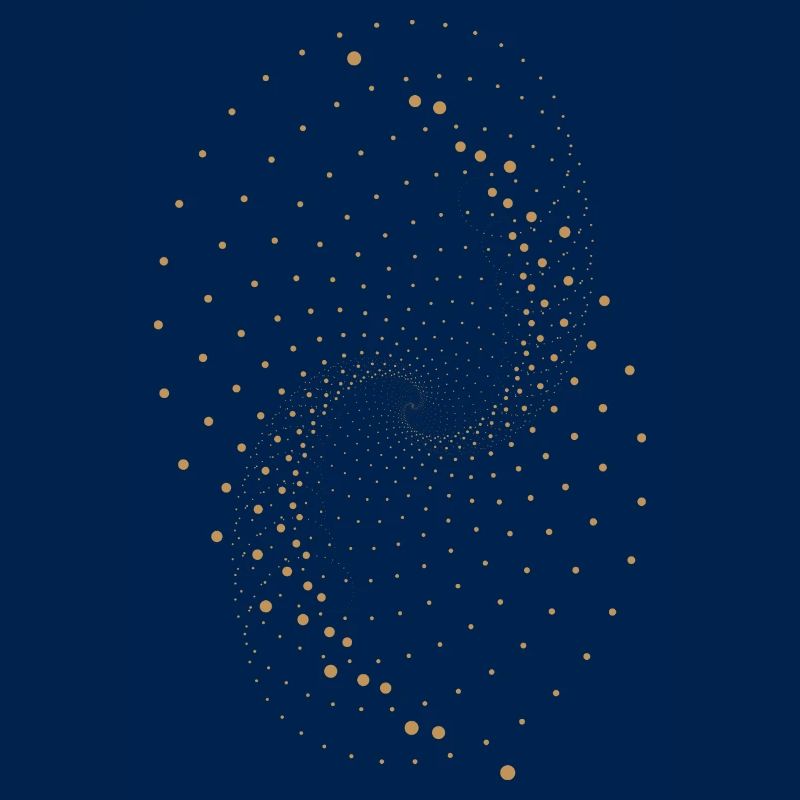 Abstract dot design