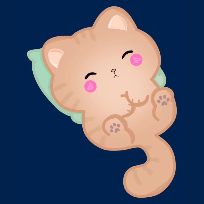 Mignon Sleeping Cat Gift Idea Kitten