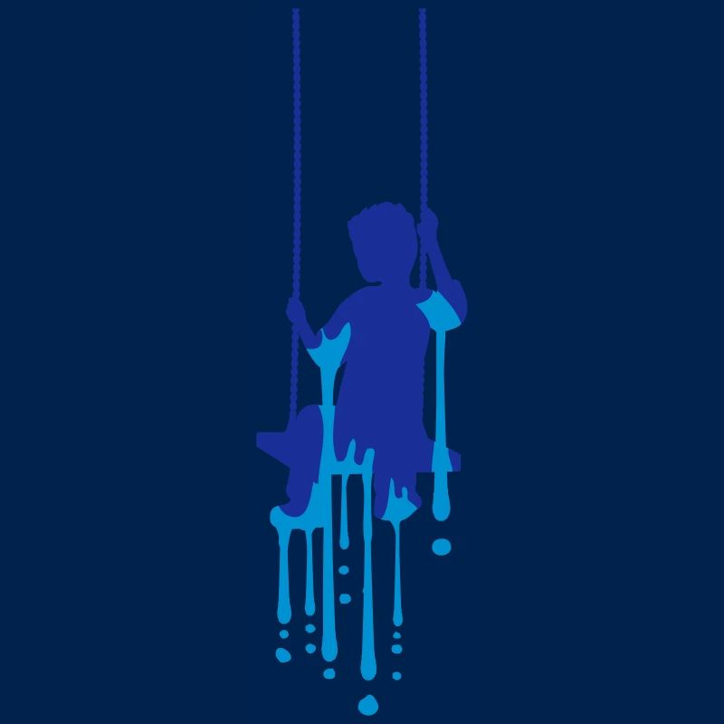 rock wet melt graffiti drops silhouet