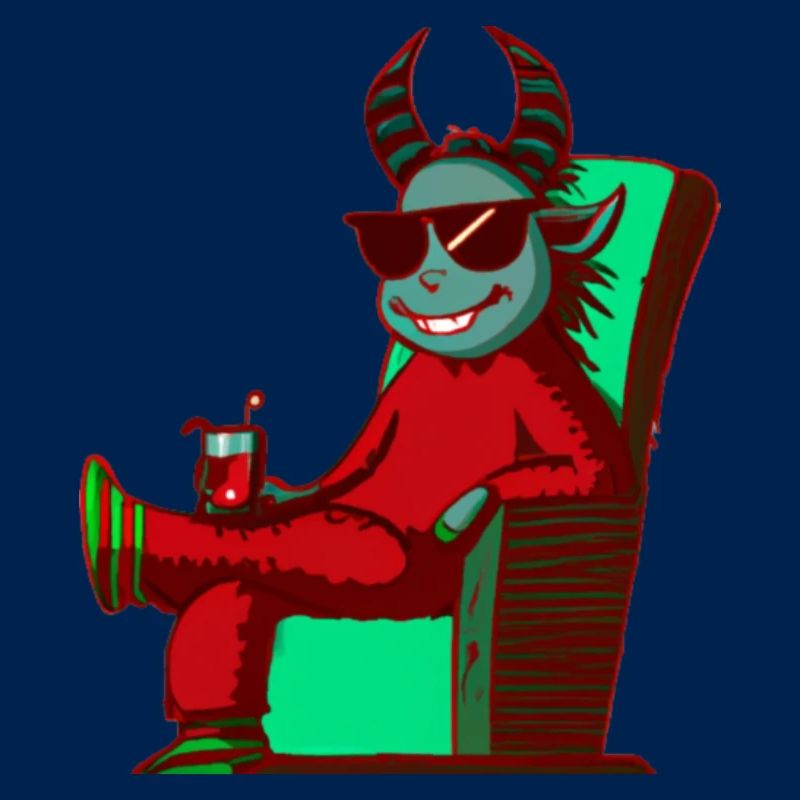 Krampus Percht Devil 2302