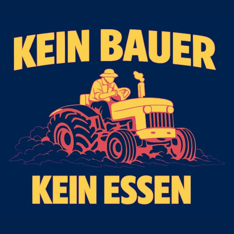 Kein Bauer Kein Essen Traktor
