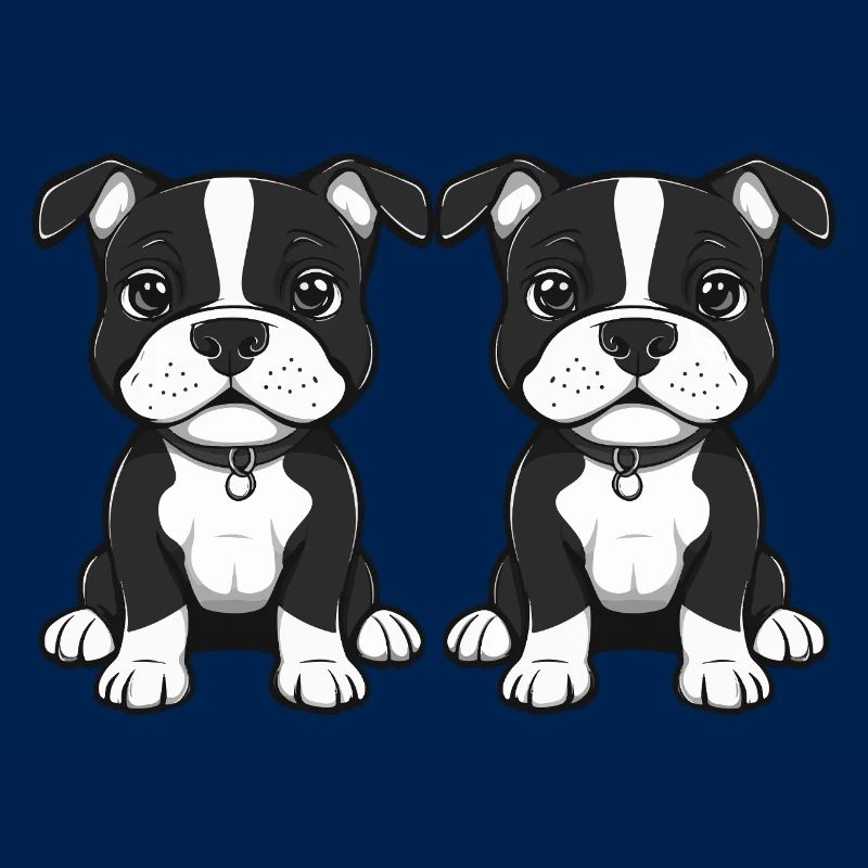 Pit Terrier Dog Comic