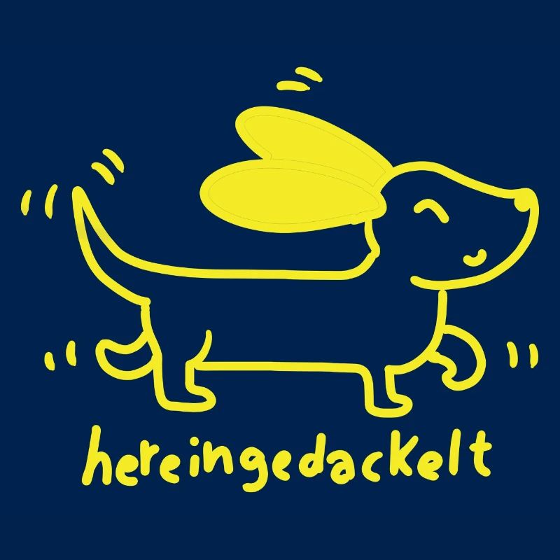 Chien jaune tacheté