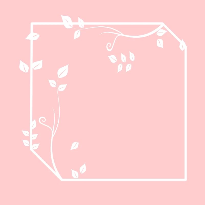 Frame with corners ornament decoration basic text