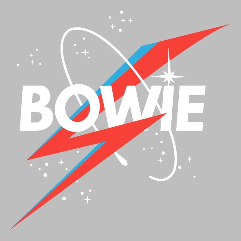 David Bowie Écriture Ciel Ètoilé Avec Flash