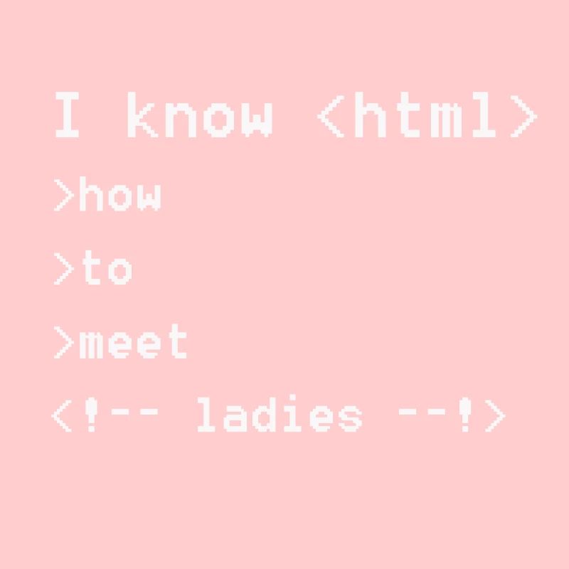 Je sais html geek ringard