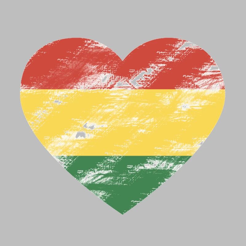 Corazón rasta