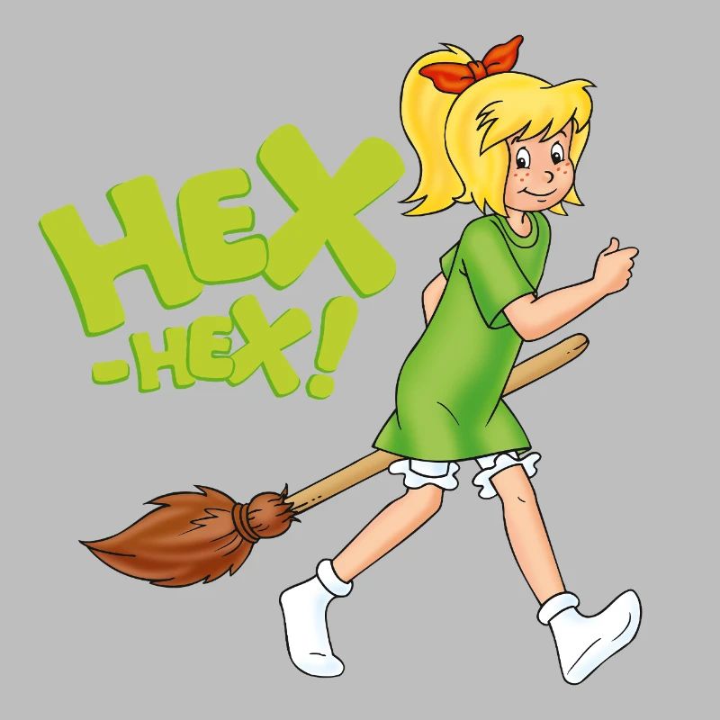 Bibi Blocksberg with mashed potatoes HEX-HEX! Type