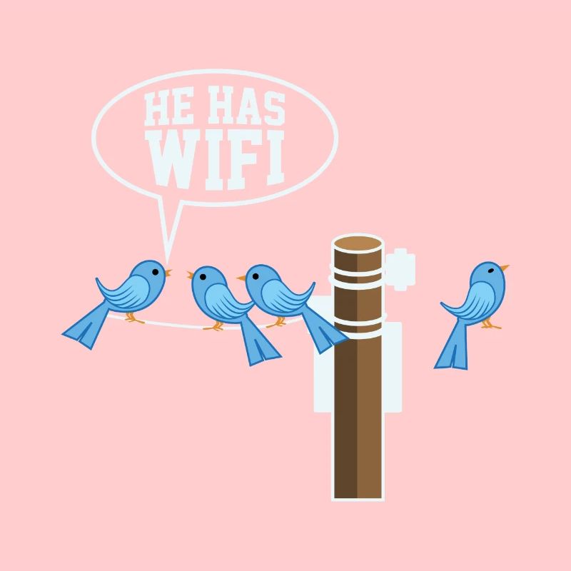 GEEK / NERD: He has W-Lan