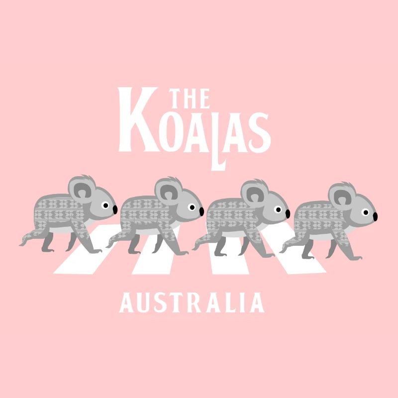 Koalas patterned