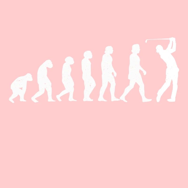 Golf Golfer Golf Course Golfers Evolution