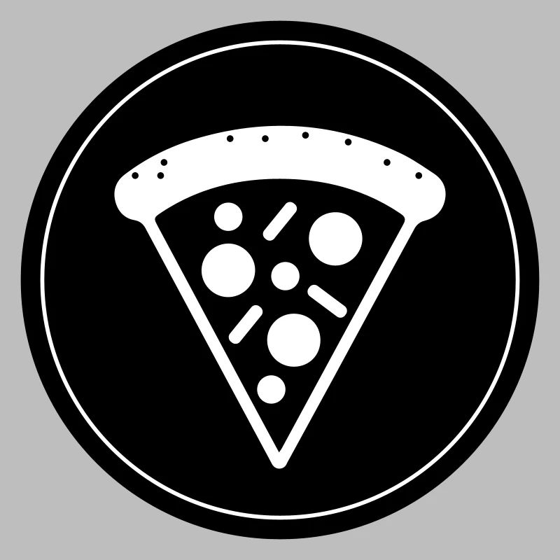 Pizza Icon Circle