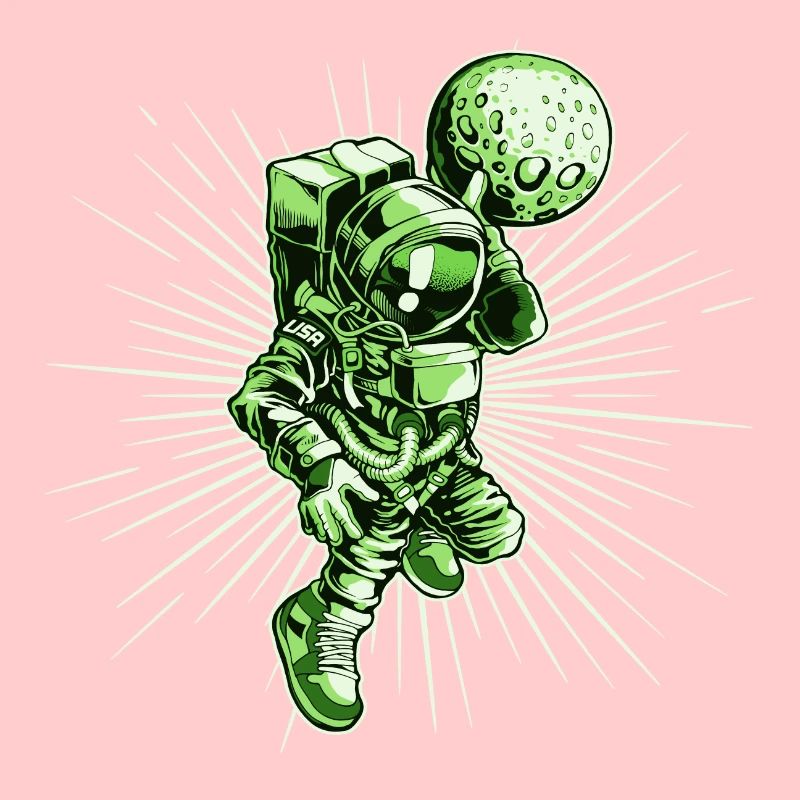 Fusée astronaute spatiale