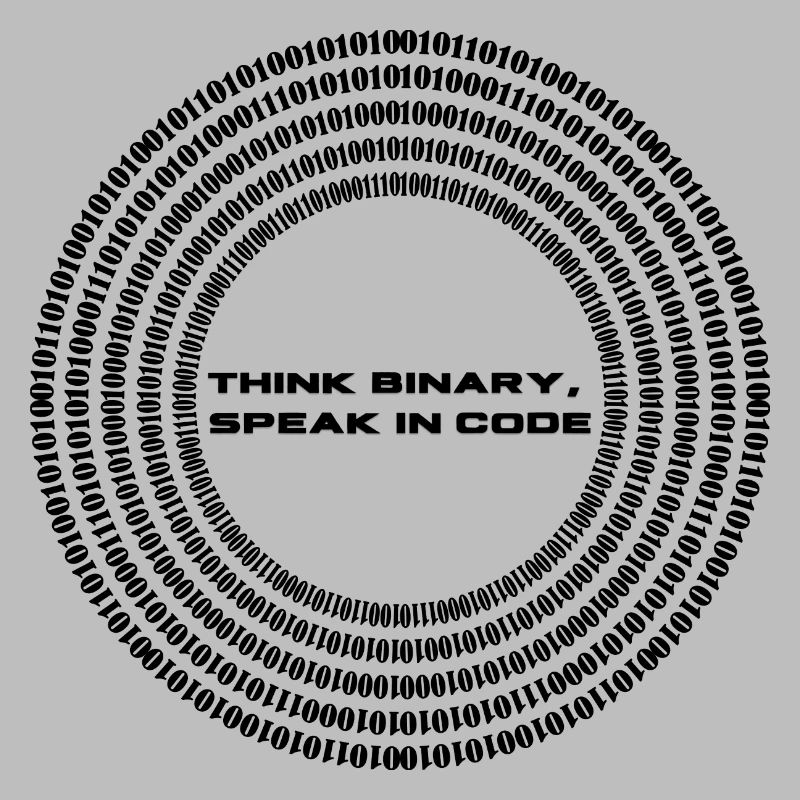 Think binary - speak in code