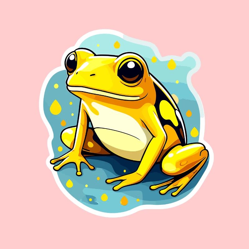 Poison Dart Frog Frog Drawing
