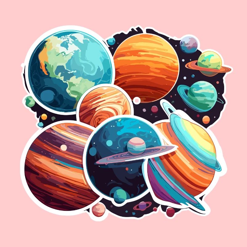 Planets / Solar System / Space / Galaxy