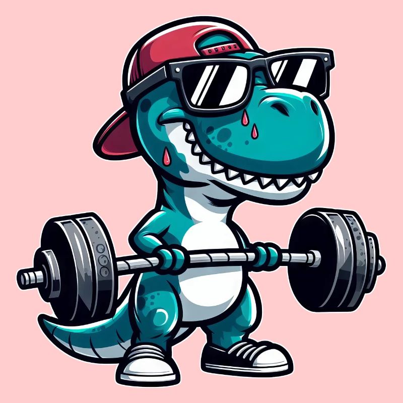 T-Rex Workout Dino Krafttraining
