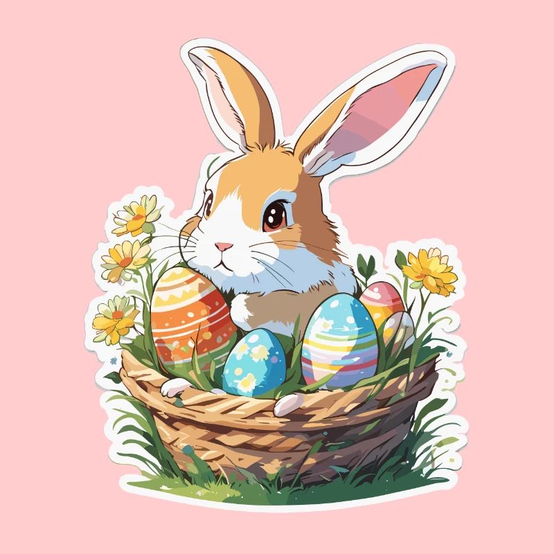 Easter Bunny / Easter / Eggs / Holidays / Easter