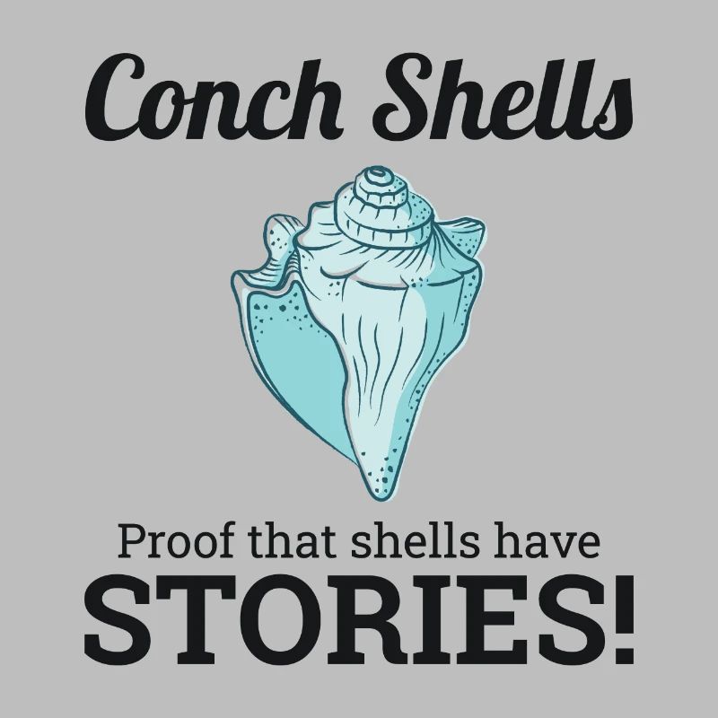 Conch Seashells Collector Beachcomber Sea Shell