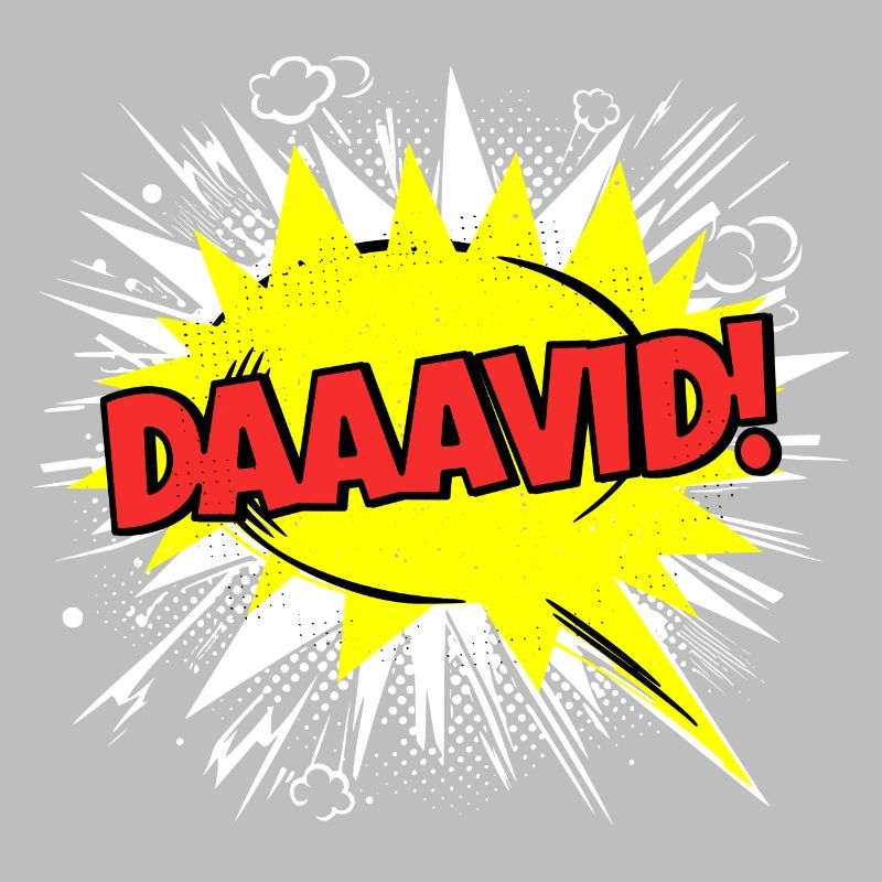 David Nom drôle bulle de dialogue Daaavid !