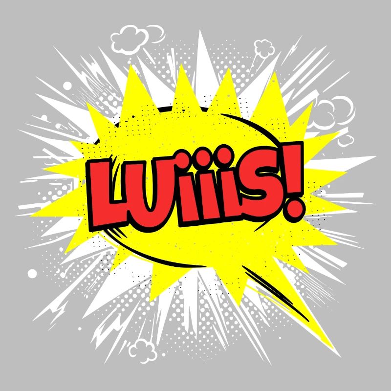 Luis Nom Funny Speech Bubble Luiiis !