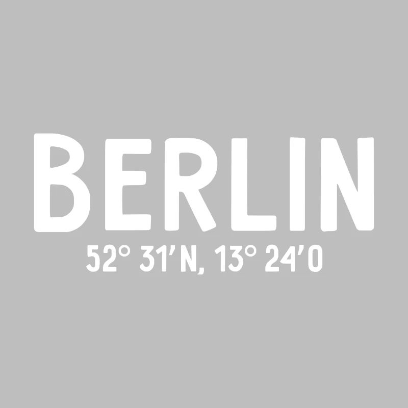Berlin Coordinates - Berlin Bear
