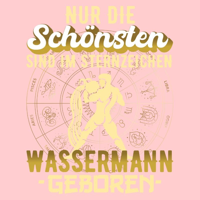 Sternzeichen Wassermann Aquarius Spruch Geschenk
