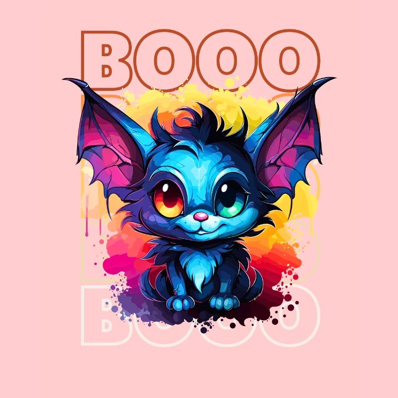 Chibi Swoop & Booo! Nighttime Flutter Tee!