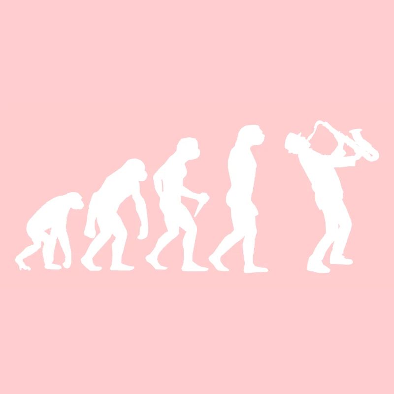 Evolution Saxophone Sax Men Boys Saxophonist