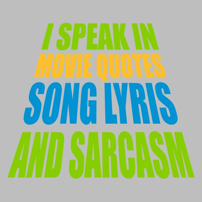 speak lyrics and sarcasm