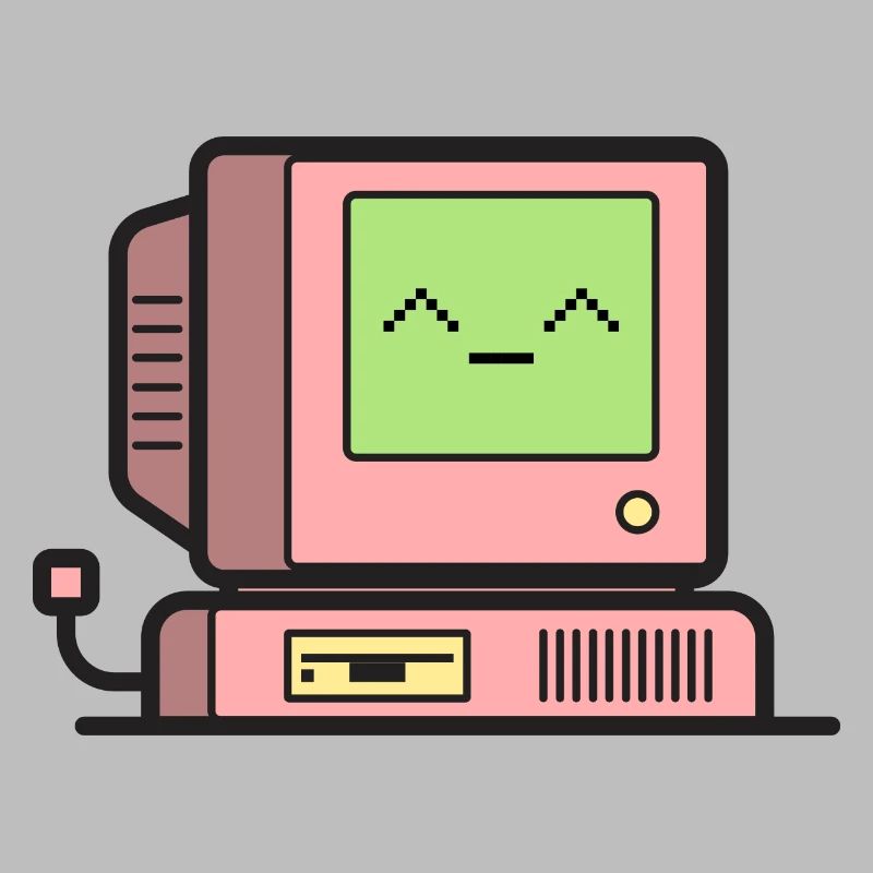 Happy Retro Computer