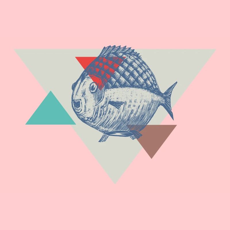 Conception de triangle de poisson