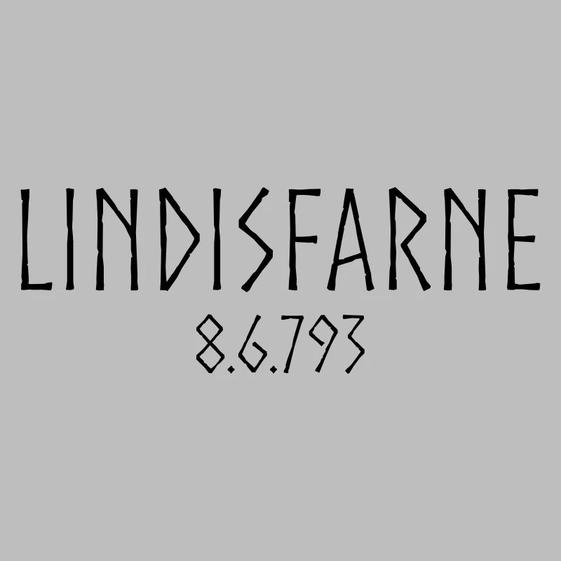 Wikinger Lindisfarne 793 Geschenk Idee