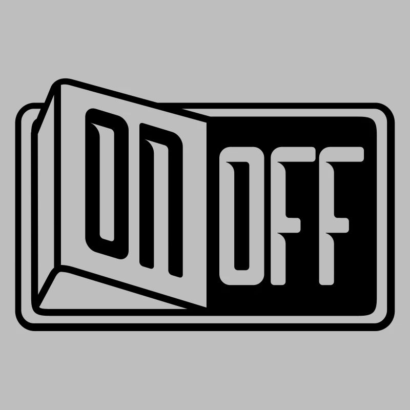 turn off off on switch button switch on