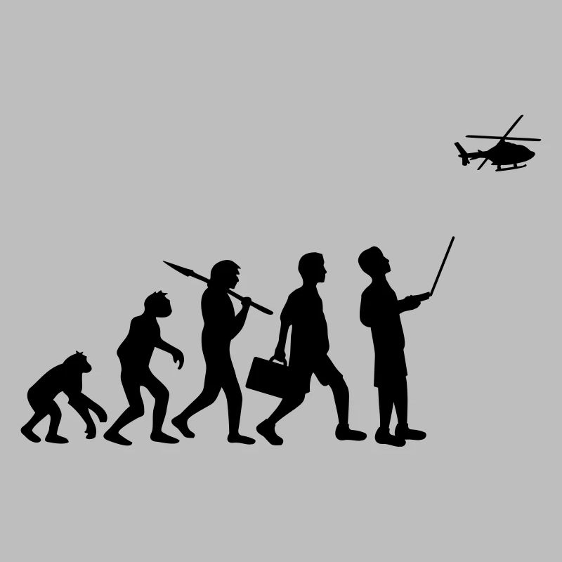 Evolution remote controlled model helicopter