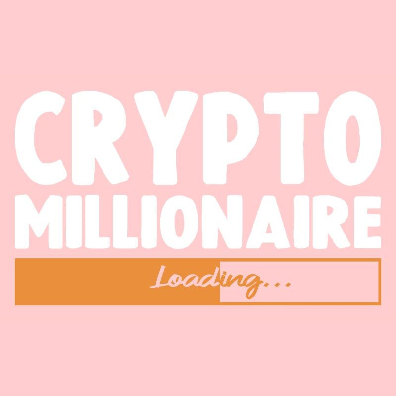 Crypto Millionaire Loading Funny Bitcoin Ethereum