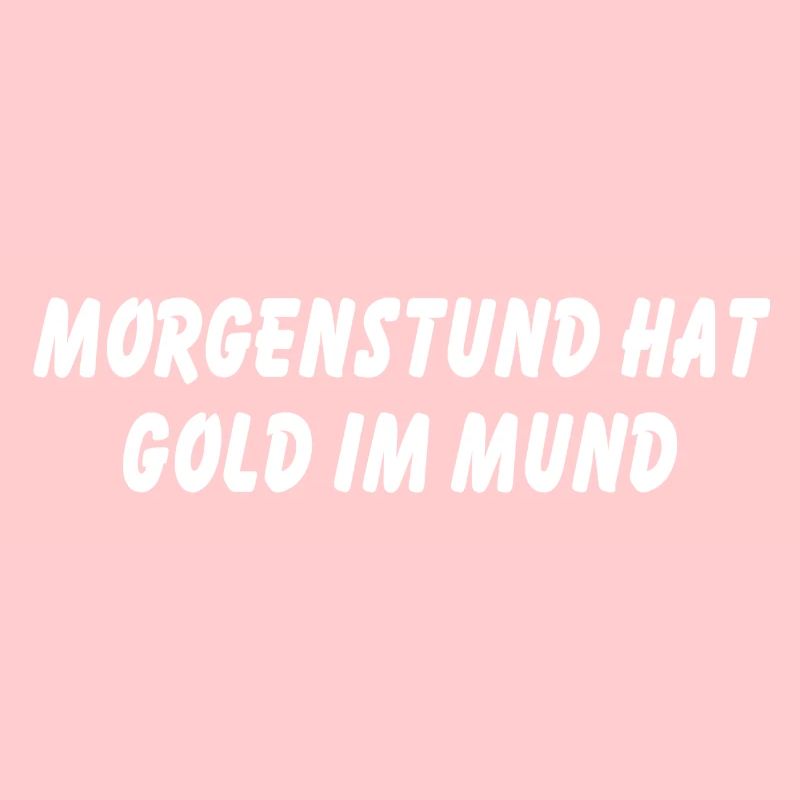 L’heure du matin a de l’or dans la bouche