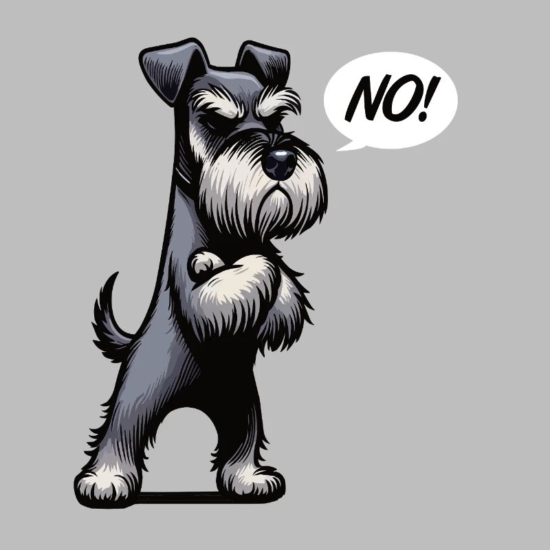 Pas de Schnauzer Schnauzer géant Propriétaire de Schnauzer