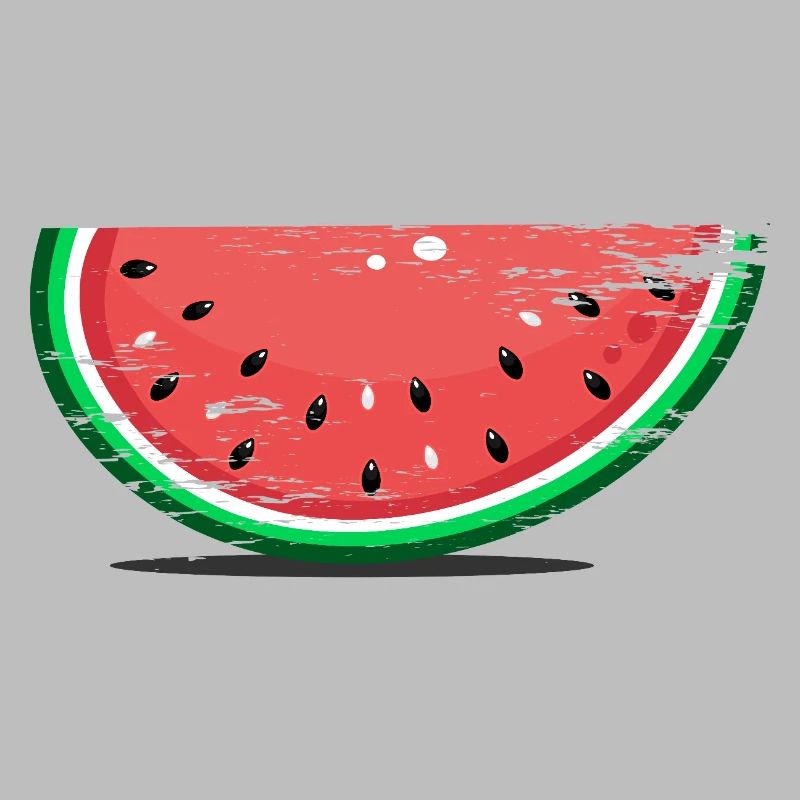 Tranche de conception de pastèque utilisée