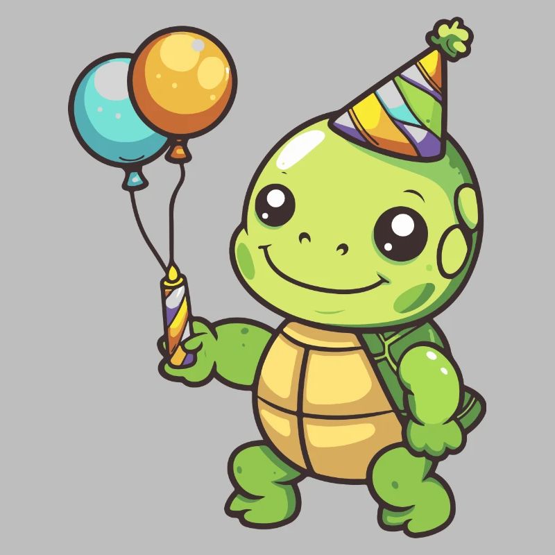 Turtle Birthday Comic