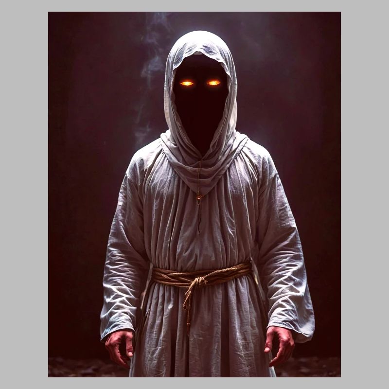 Noppera-bō ghost standing motionless,
