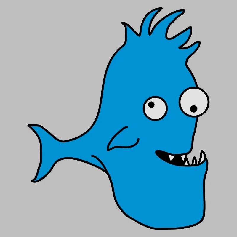 Stupid Crazy Comic Fish