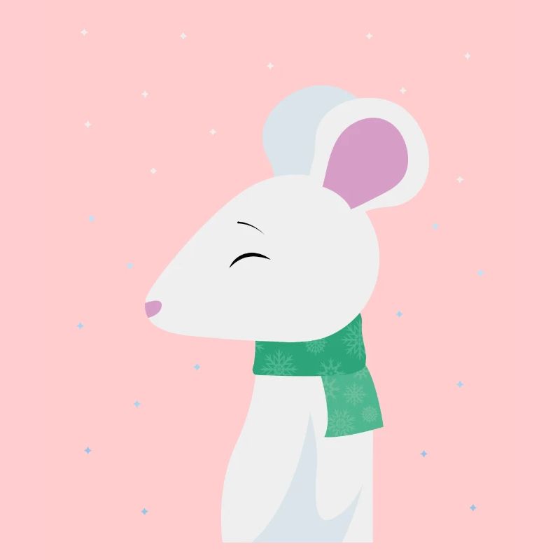 Witte Muis Kerst