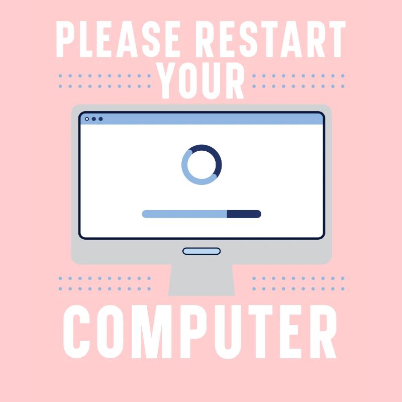 Please Restart Your Computer Coding Tech Support