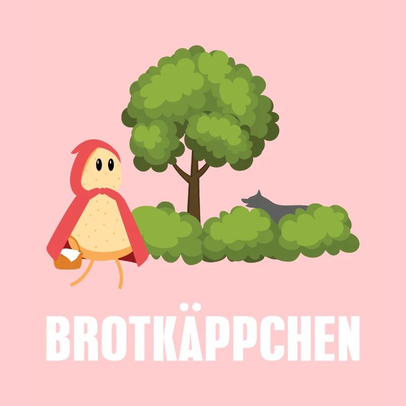 Brotkäppchen - Rotkäppchen Wolf Oma Märchen