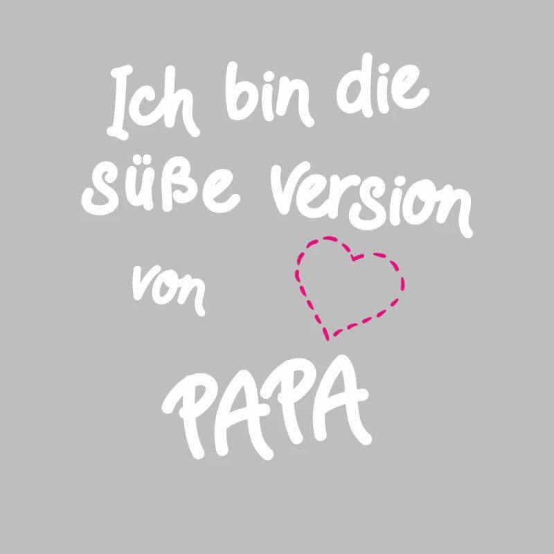 Süße Version Papa Strampler Mädchen Geschenk Idee